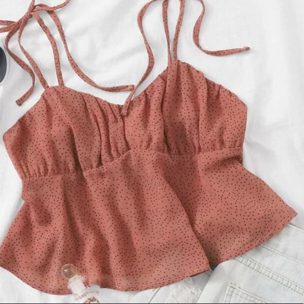 🔴2 for $6Dot print cami